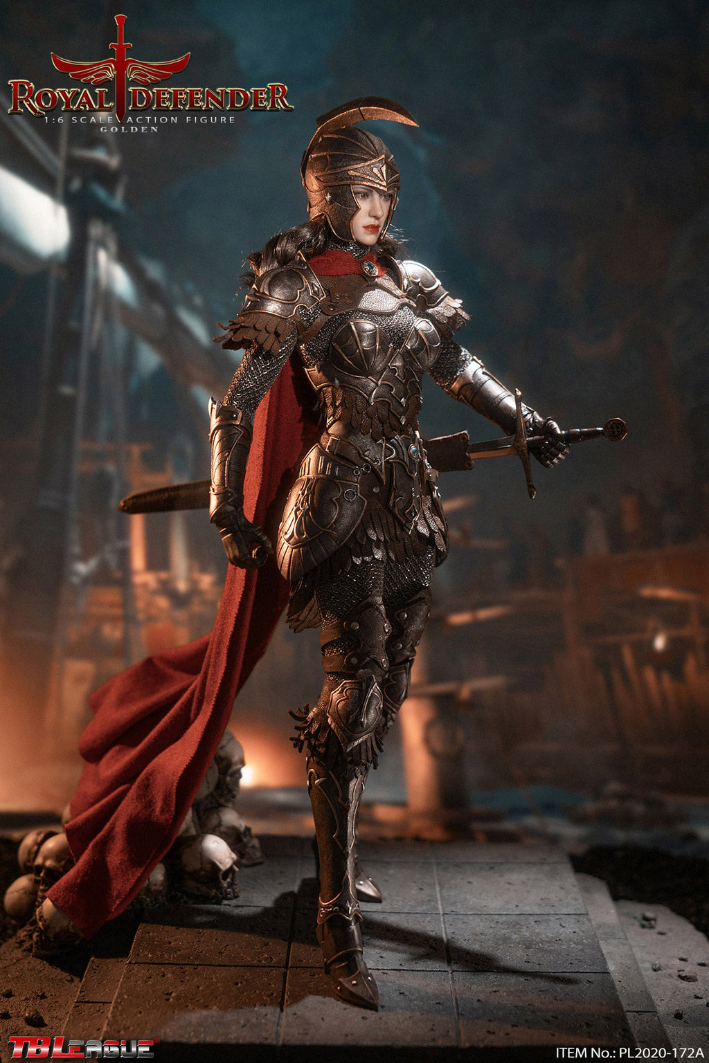 TBLeague 1/6 Royal Guardian Articulated Female Doll PL2020-172AB