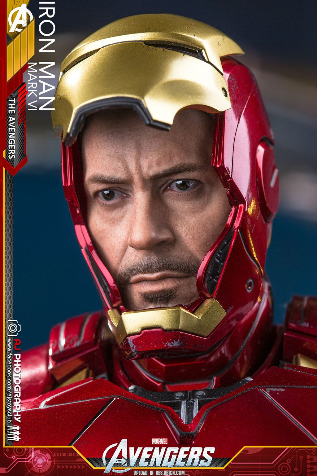 HotToys HT MMS378D17 1/6 alloy die-cast Iron Man MK6 Donny Tony action figure