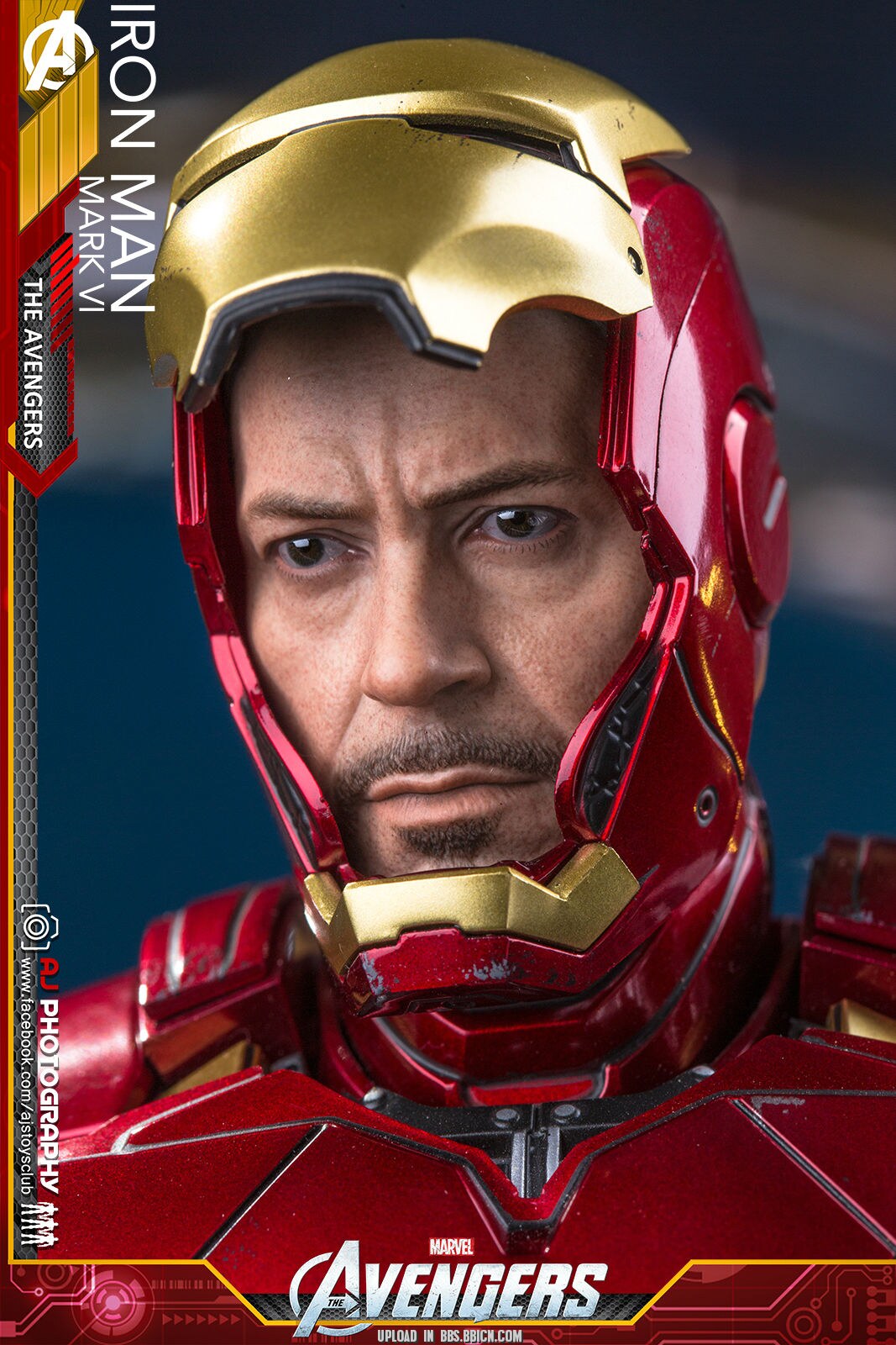 HotToys HT MMS378D17 1/6 alloy die-cast Iron Man MK6 Donny Tony action figure