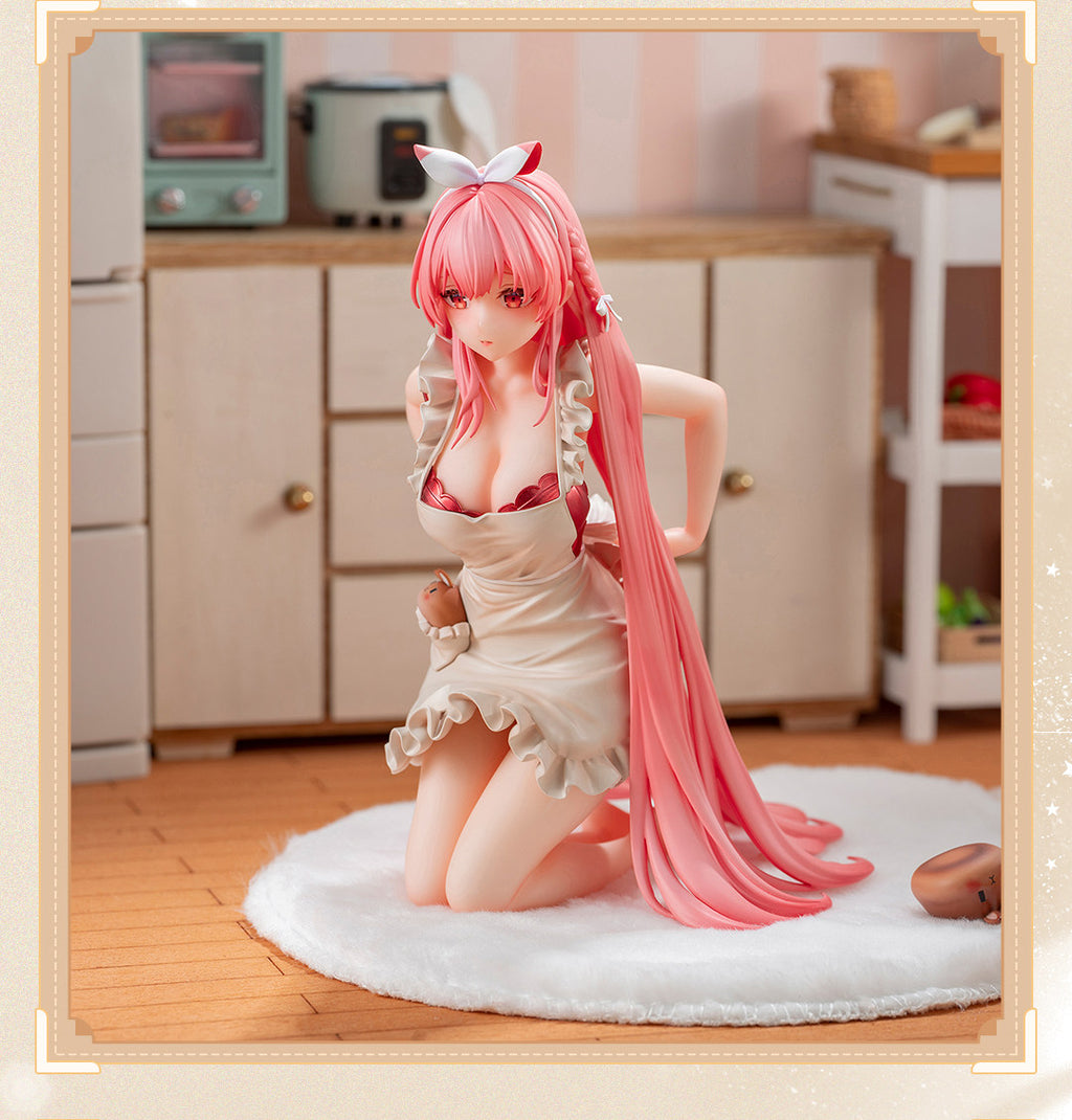 Rosu the sexy White Rabbit - Apron Bishoujo Figure