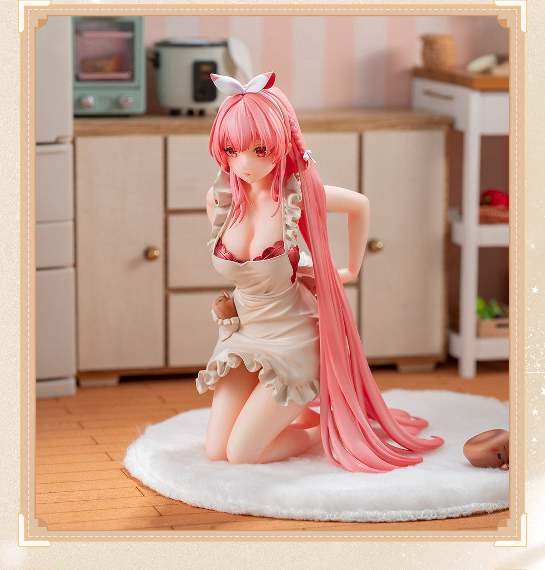 Rosu the sexy White Rabbit - Apron Bishoujo Figure