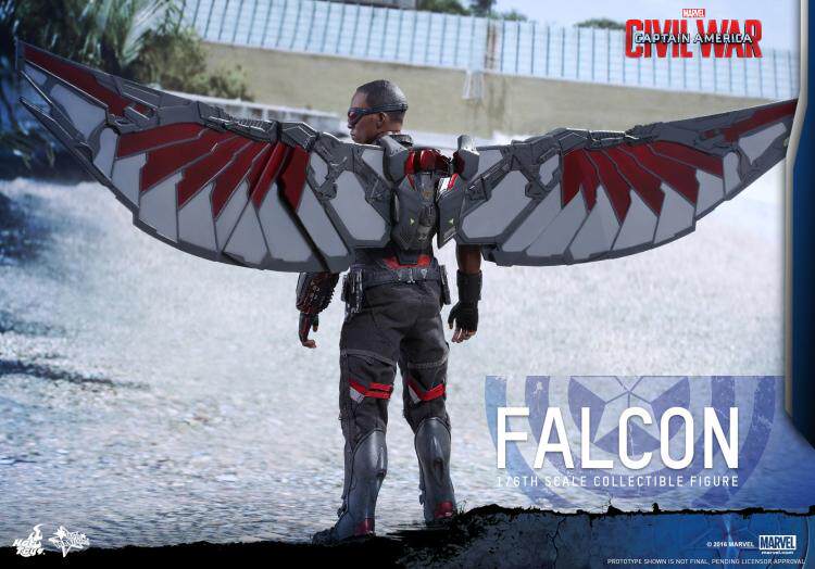 HotToys HT 1/6 Civil War Captain America 3 Falcon Winter Soldier 2.0 FalconMMS361 action figures