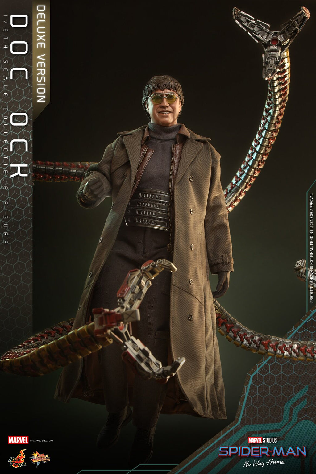 HOTTOYS 1/6 Spider-Man: No Return - Doctor Octopus Action Figure MMS633 Deluxe Edition