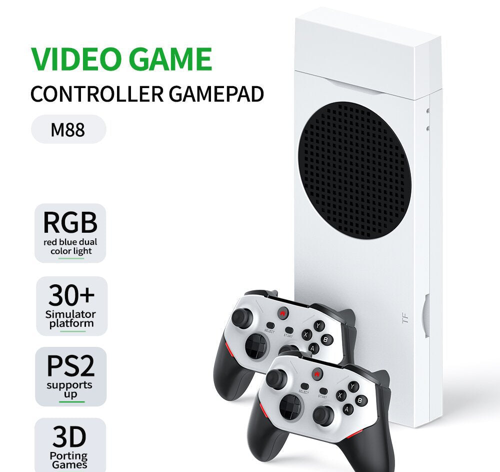 128G Wireless Controller TV Game Built-in GamesStick 4K HD Retro Mini Handheld Game Player