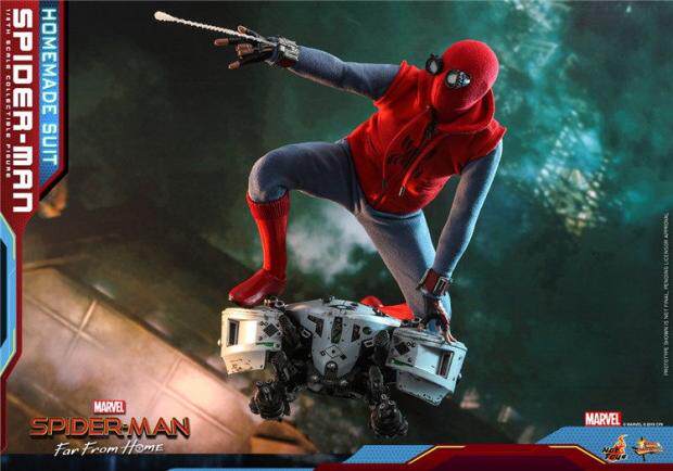 HT HOTTOYS 1/6 Spider-Man Far From Home Homemade Suit Version 2.0 Action Figure