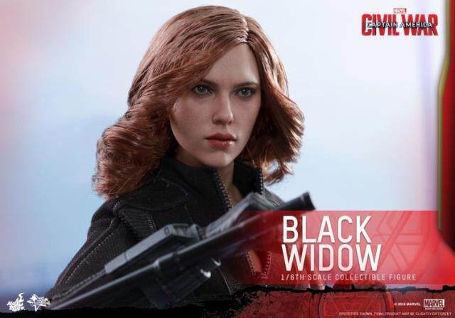 HotToys HT 1/6 MMS365 Captain America 3 Civil War Black Widow 5.0 action figures