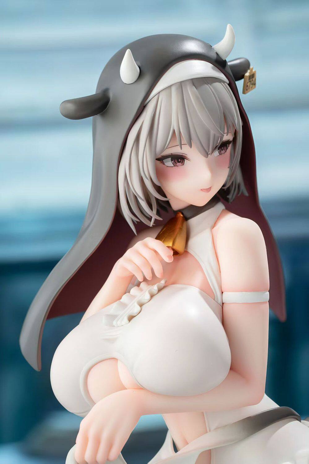 Cow Nun Ou Kou 27CM beautiful girl anime GKGK model
