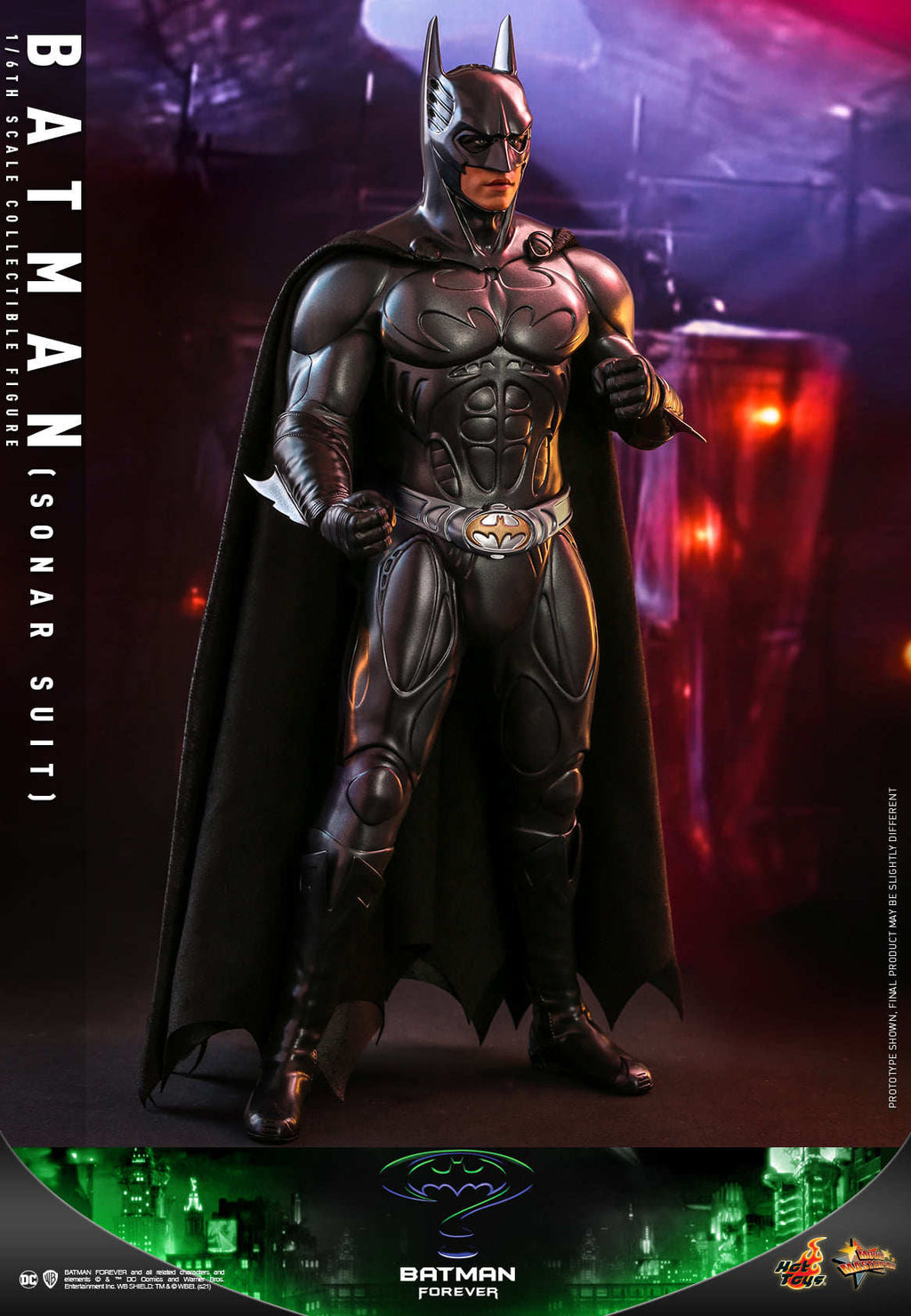 HOTTOYS HT 1/6 Batman Forever Sonar Suit Articulated Figure MMS593