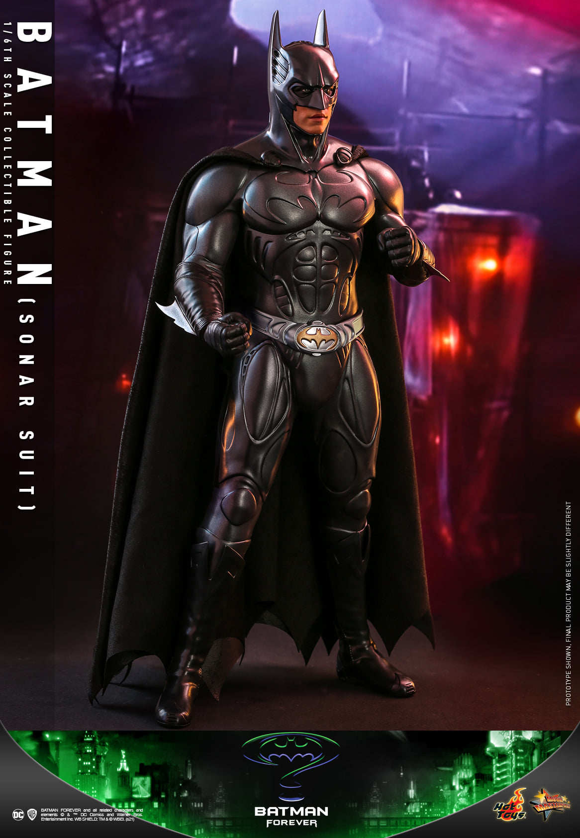 HOTTOYS HT 1/6 Batman Forever Sonar Suit Articulated Figure MMS593