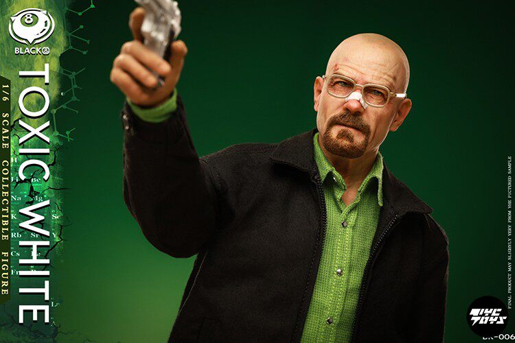 BLACK 8 TOYS "The Chemist" (Walter White) 1/6 Scale Action Figure – BK-006