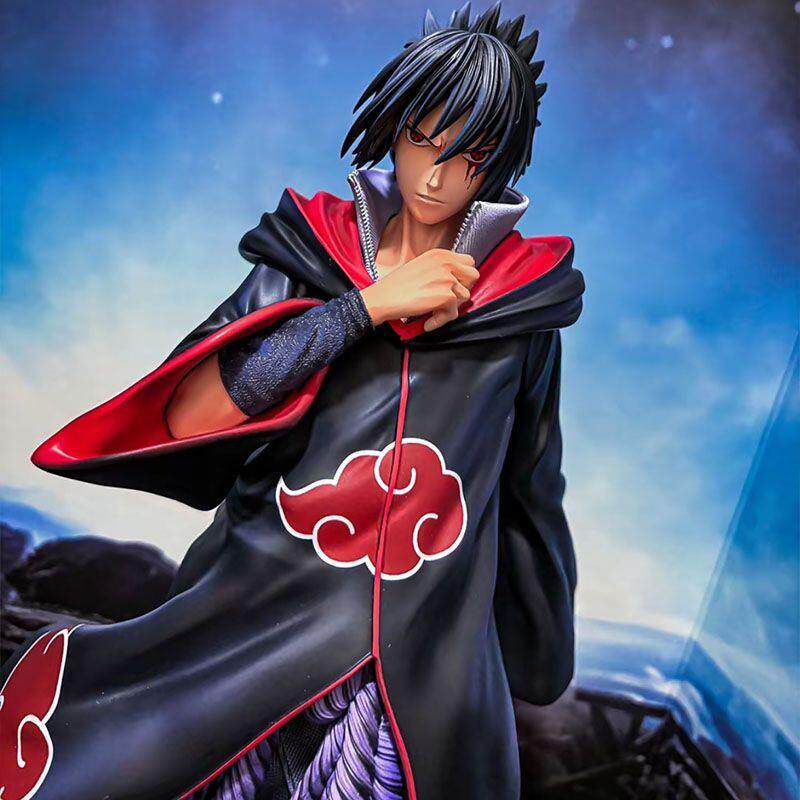 Naruto figure can light up comic platform eagle team Sasuke model GK figure