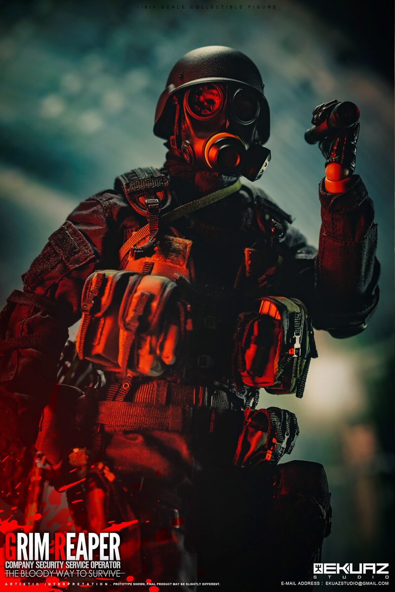 EKUAZ STUDIO 1/6 CSS G.I. Joe: Resident Evil 2 Death Hank Doll EKS05 Restock