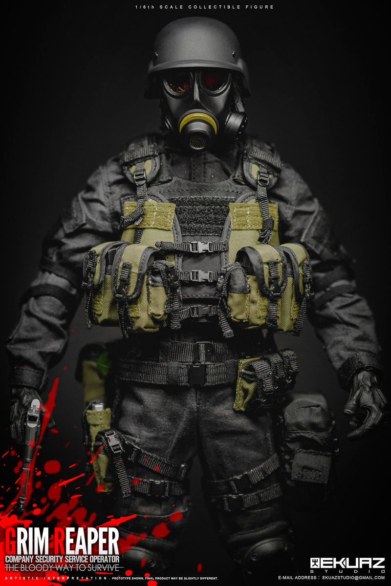 EKUAZ STUDIO 1/6 CSS G.I. Joe: Resident Evil 2 Death Hank Doll EKS05 Restock