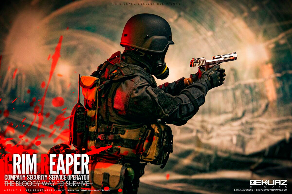 EKUAZ STUDIO 1/6 CSS G.I. Joe: Resident Evil 2 Death Hank Doll EKS05 Restock