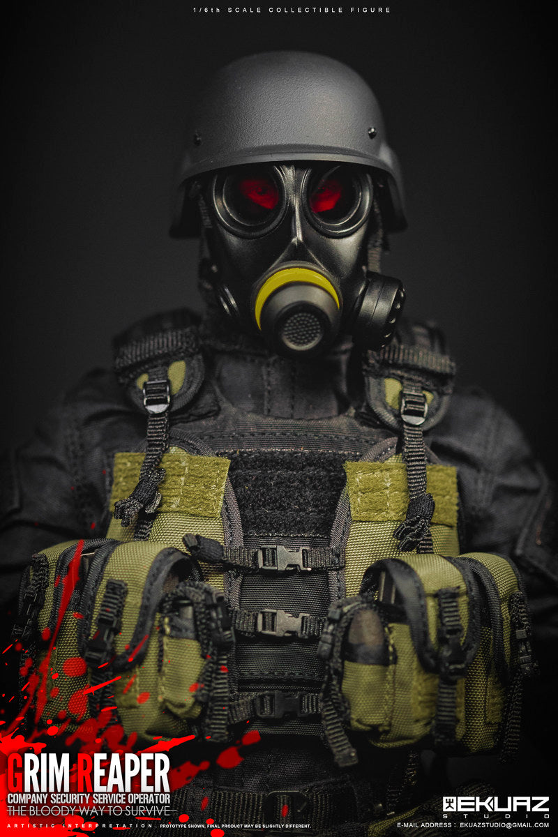 EKUAZ STUDIO 1/6 CSS G.I. Joe: Resident Evil 2 Death Hank Doll EKS05 Restock