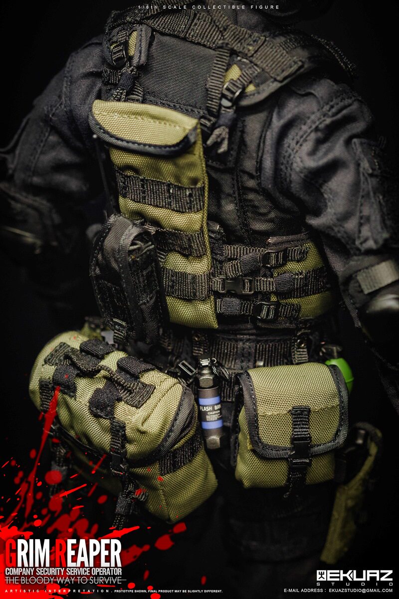 EKUAZ STUDIO 1/6 CSS G.I. Joe: Resident Evil 2 Death Hank Doll EKS05 Restock