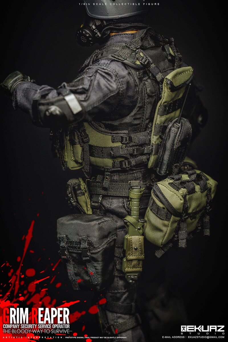 EKUAZ STUDIO 1/6 CSS G.I. Joe: Resident Evil 2 Death Hank Doll EKS05 Restock