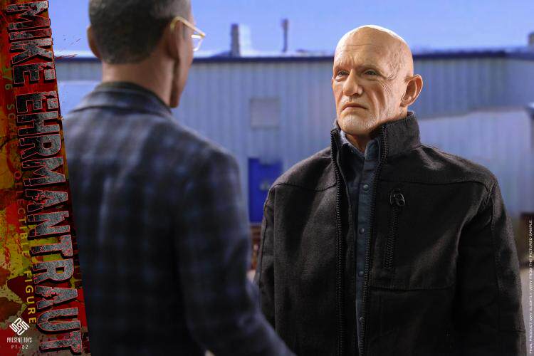 PRESENT TOYS 1/6 Breaking Bad Mike Action Figure PT-SP22