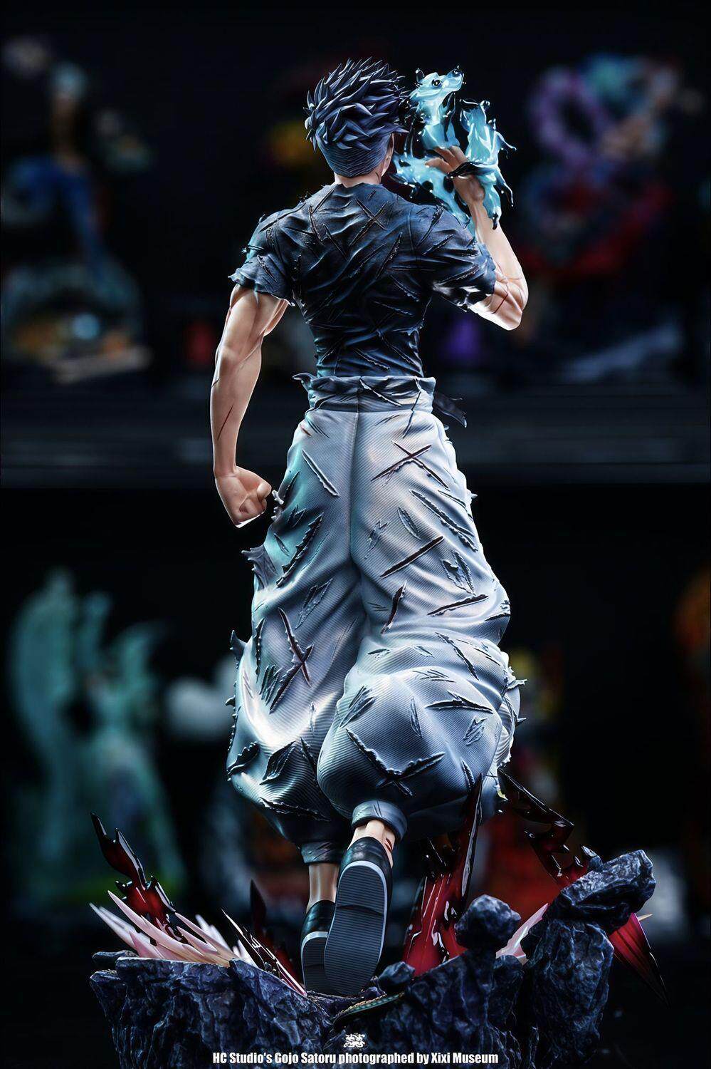 Battle-damaged Gojo Satori Spell Return Figure GK Figure
