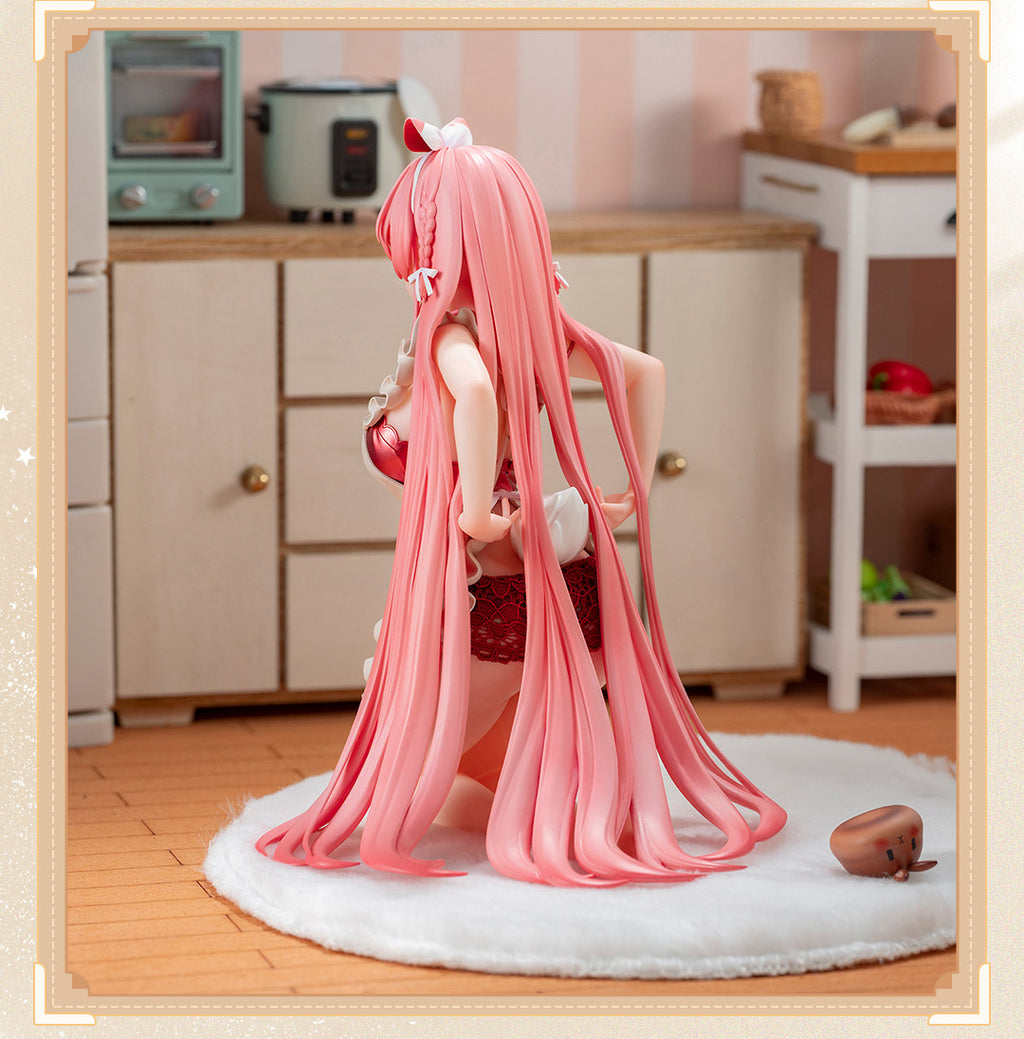 Rosu the sexy White Rabbit - Apron Bishoujo Figure