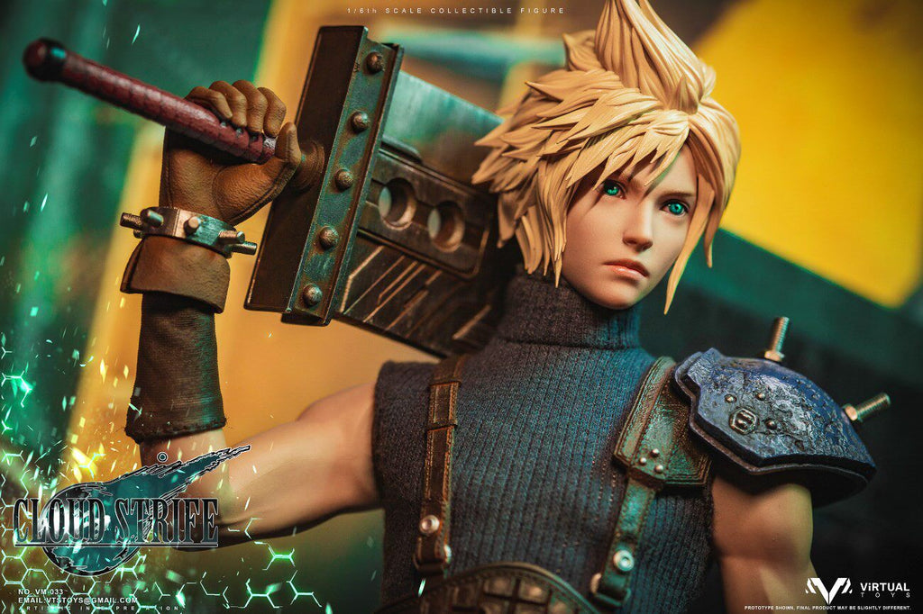VTSTOYS 1/6 Original Warrior Cloud, Final Fantasy Action Figure VM-033DX