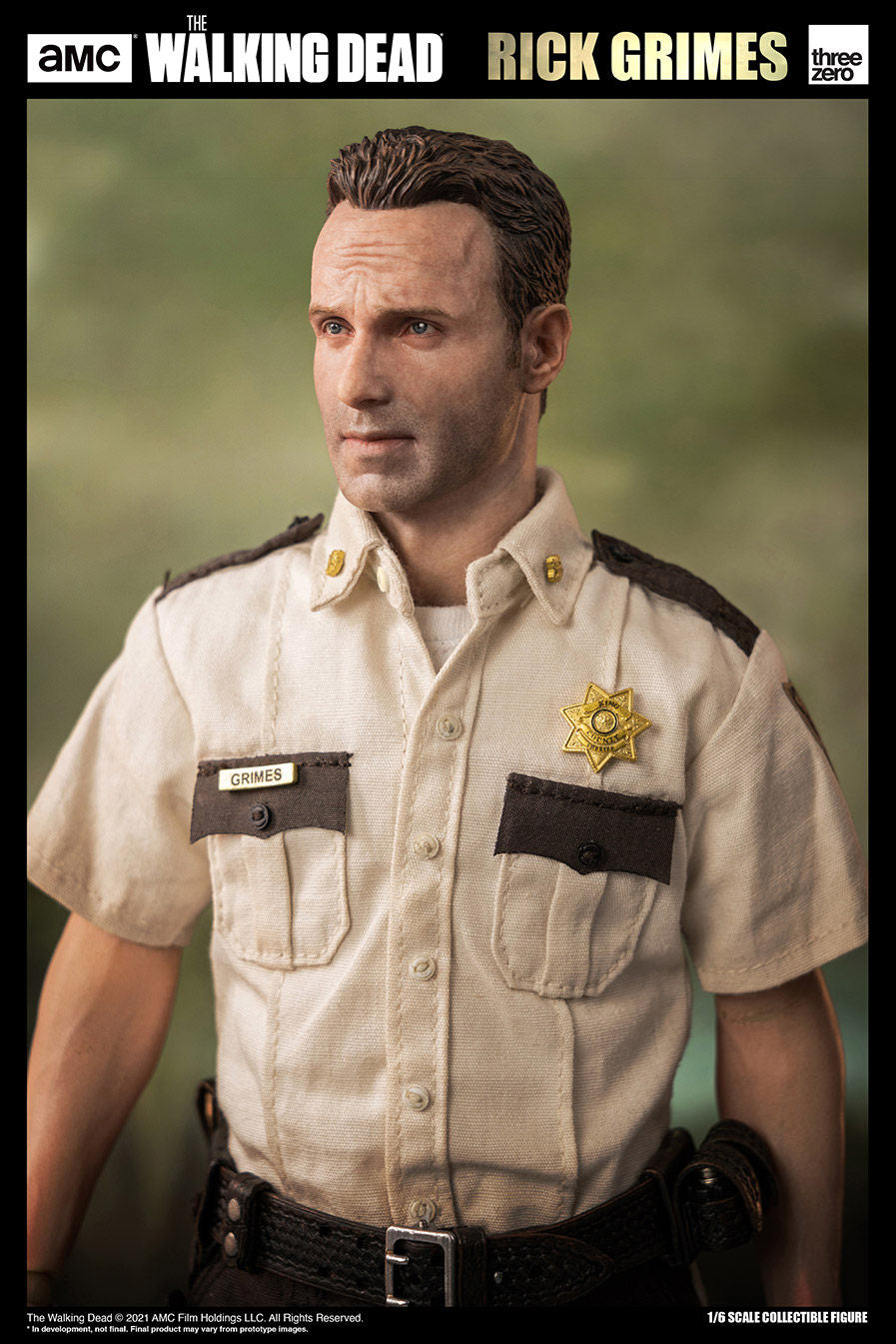 Threezero 1/6 The Walking Dead Sheriff Rick Grimes Action Figure 3Z01450W0