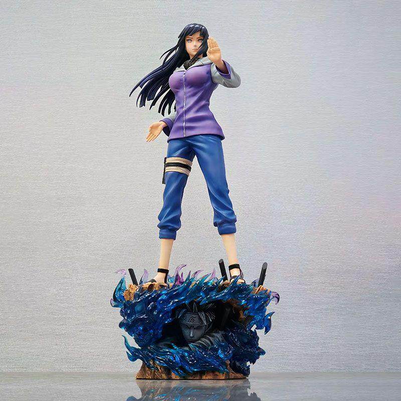 Naruto Hinata Hinata Figure 34cm Large Size Scene Stand Ninja Statue