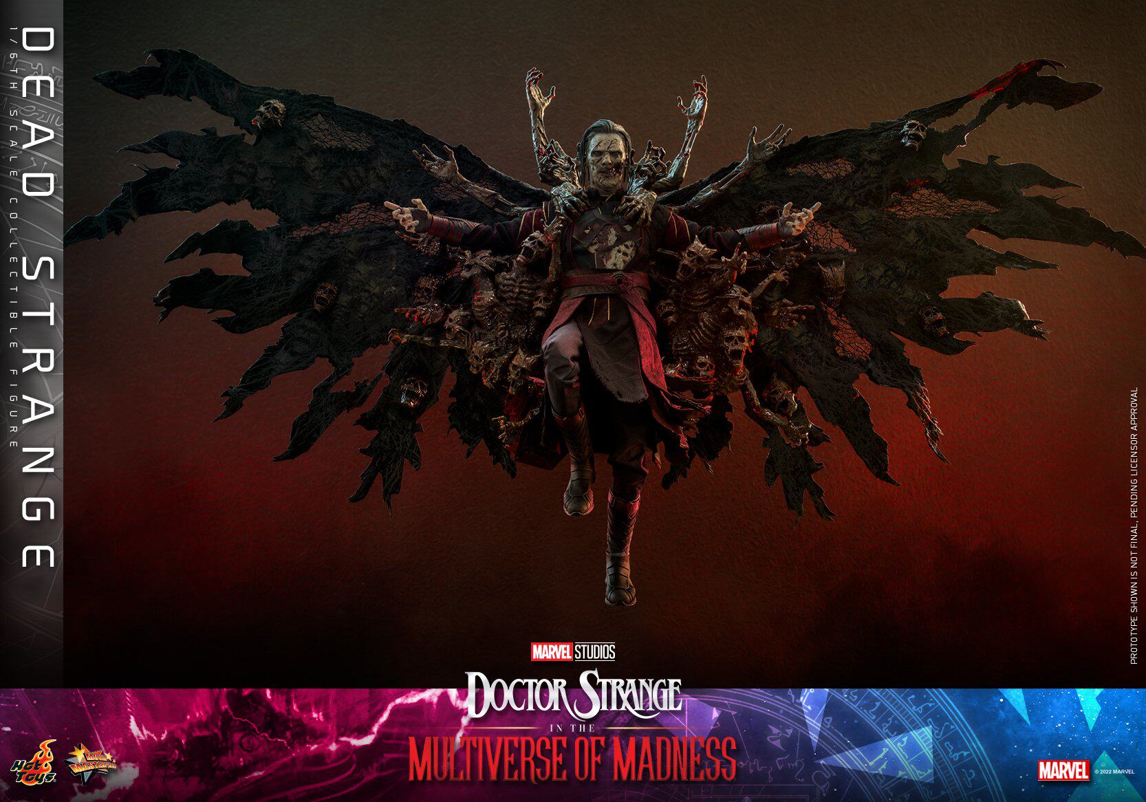 HOTTOYS HT 1/6 Doctor Strange 2: Dead Doctor Action Figure MMS654