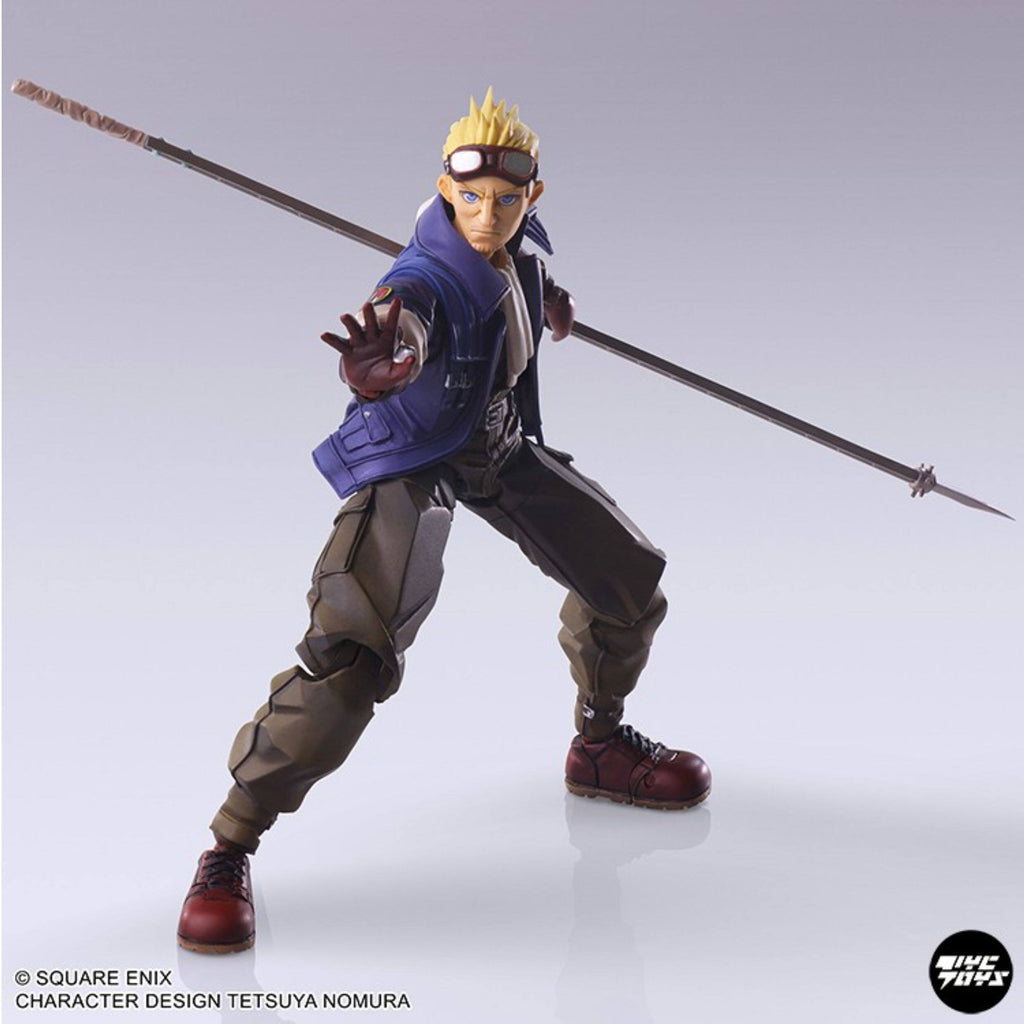SE Final Fantasy VII BRING ARTS: Cid Highwind Action Figure