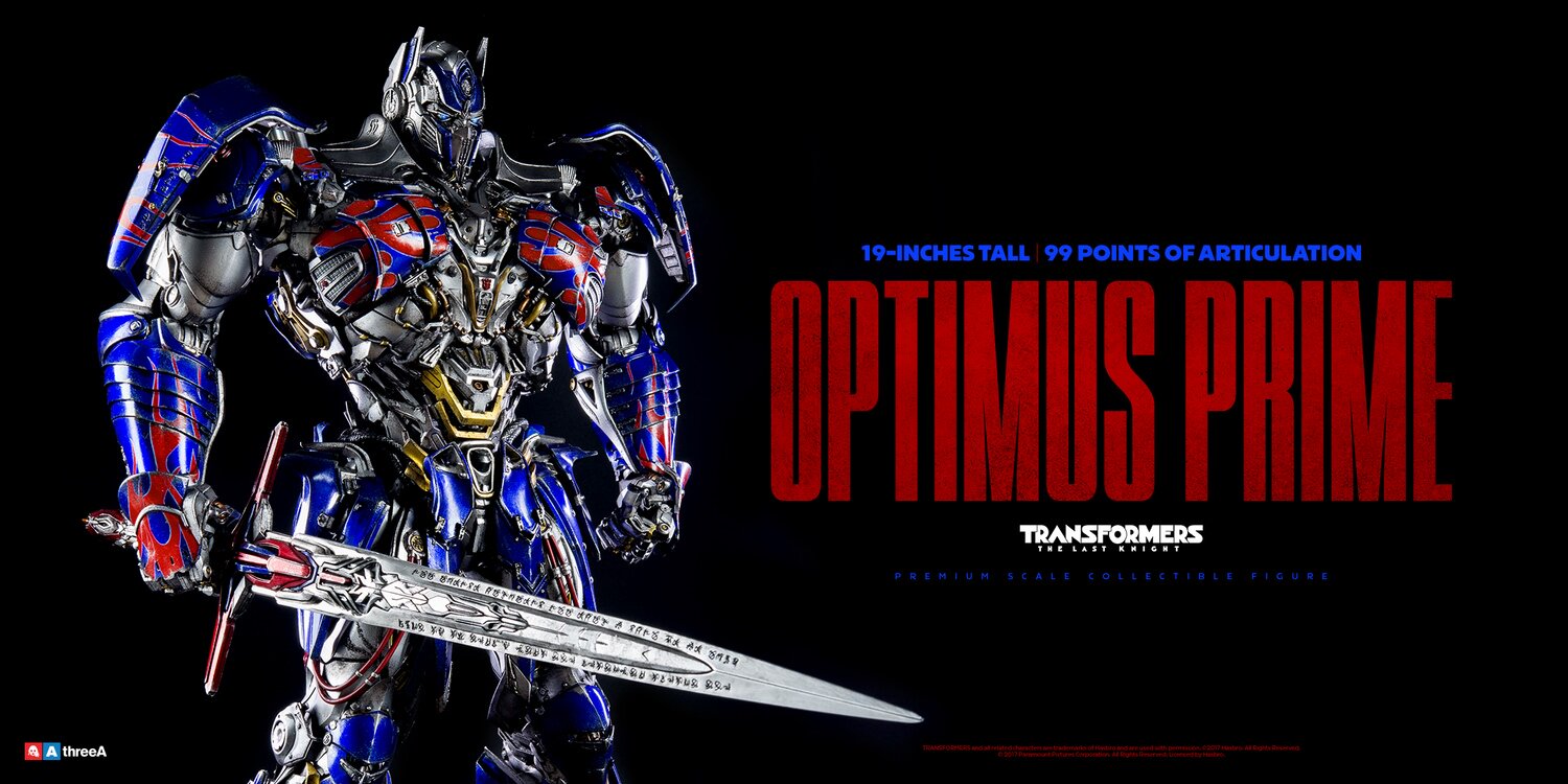 Threezero 3A 19-inch Optimus Prime Transformers 5: The Last Knight 3Z0384