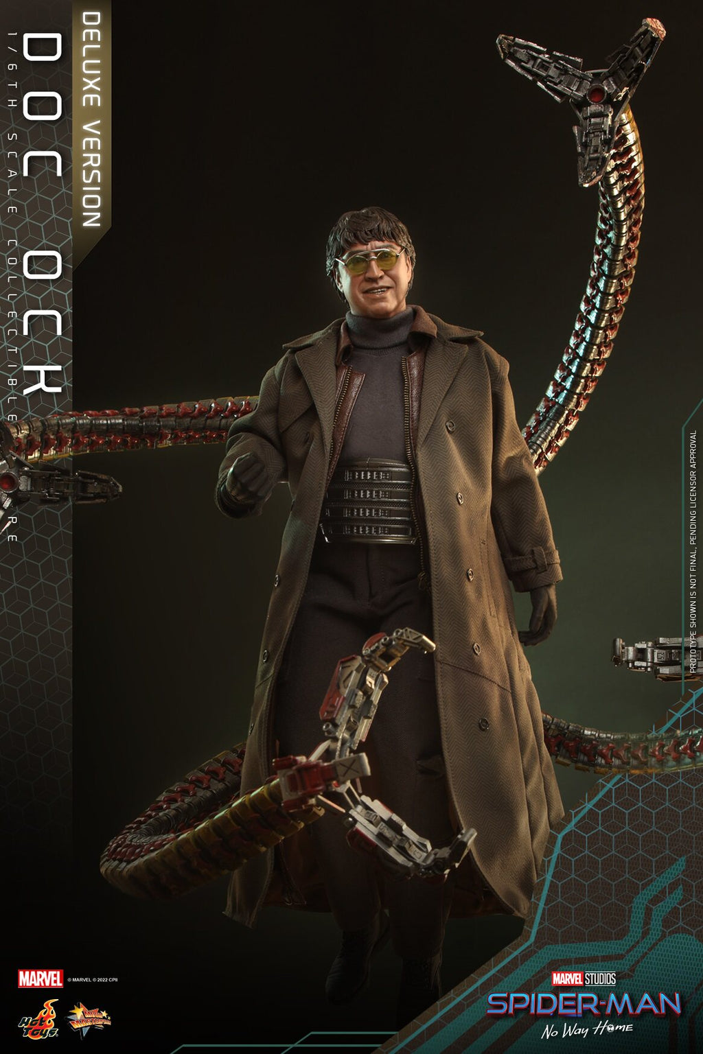 HOTTOYS 1/6 Spider-Man: No Return - Doctor Octopus Action Figure MMS633 Deluxe Edition