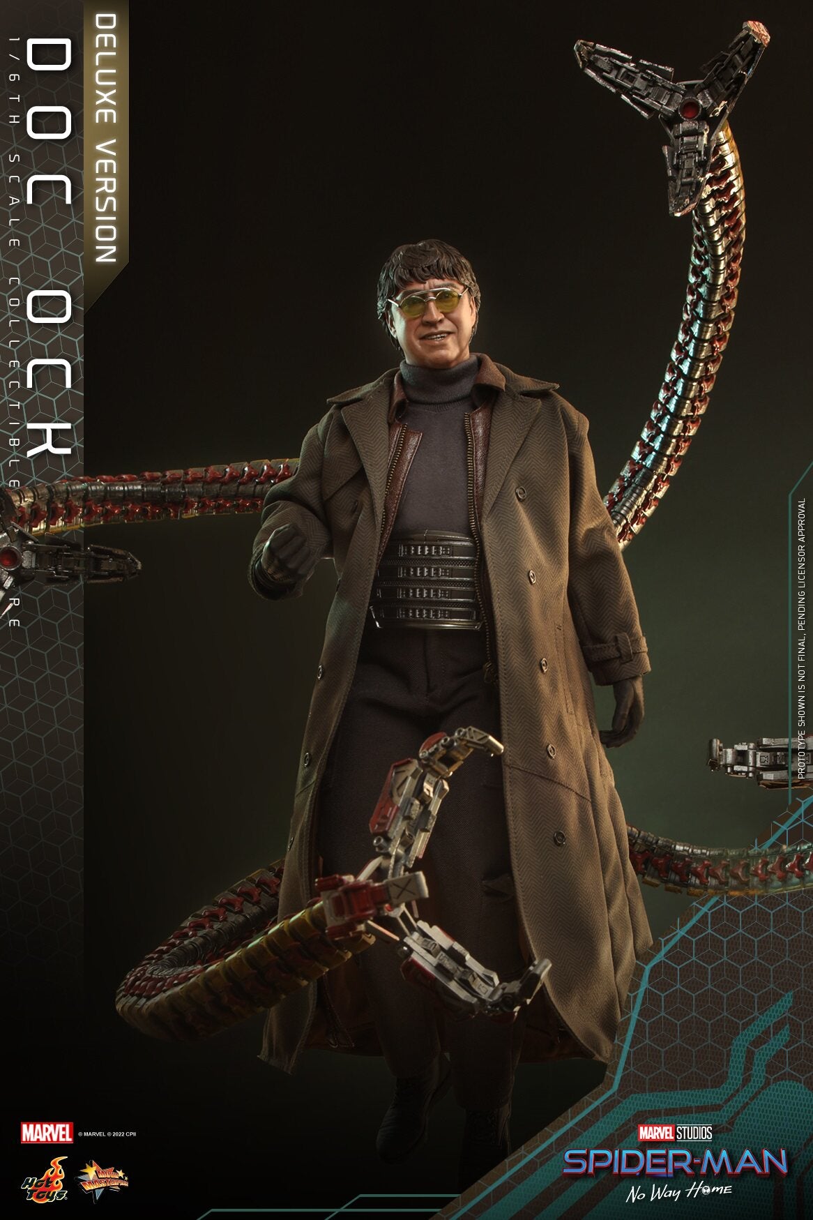 HOTTOYS 1/6 Spider-Man: No Return - Doctor Octopus Action Figure MMS633 Deluxe Edition