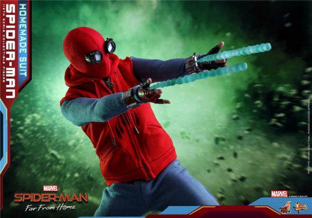 HT HOTTOYS 1/6 Spider-Man Far From Home Homemade Suit Version 2.0 Action Figure