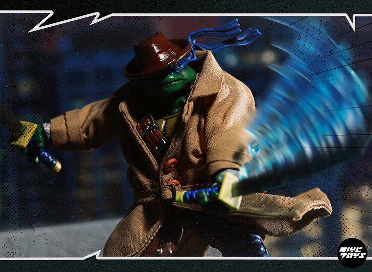 Jingling Forging: Dark Source Ninja Turtles 1/18 Scale Figure Coat Accessories (Figures Not Included)