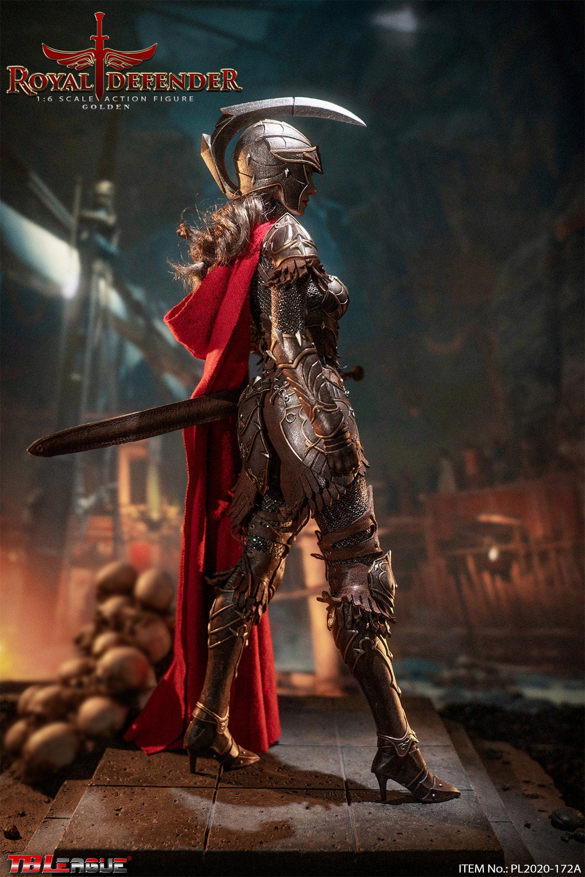 TBLeague 1/6 Royal Guardian Articulated Female Doll PL2020-172AB
