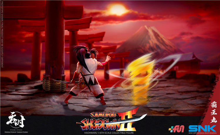 Officially Licensed SNK 1/6 Scale Samurai Shodown Haohmaru Hell Transformation Articulated Figure