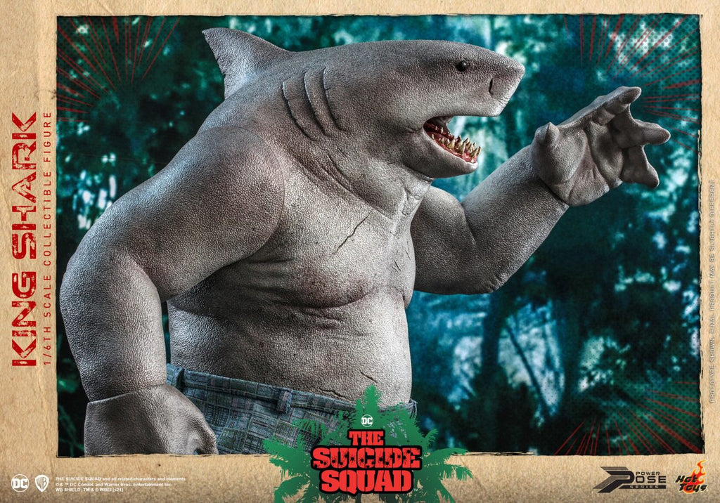 HOTTOYS HT 1/6 Task Force: King Shark Nanawi Semi-Artificial Action Figure PPS006