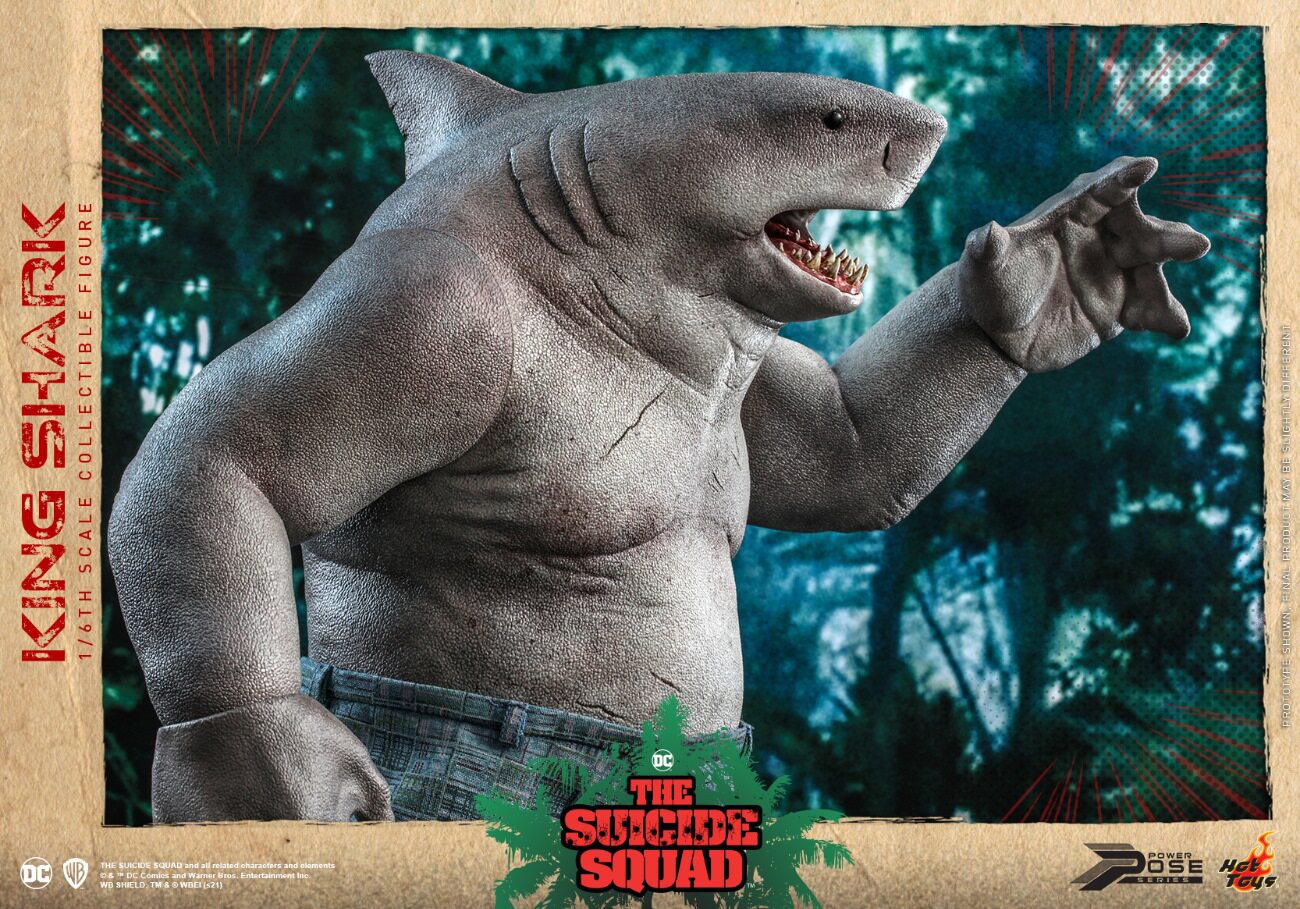 HOTTOYS HT 1/6 Task Force: King Shark Nanawi Semi-Artificial Action Figure PPS006