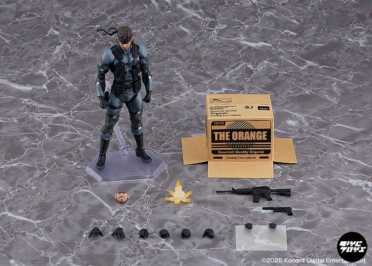 GSC figma Metal Gear Solid 2: Solid Snake (Upgraded Version)
