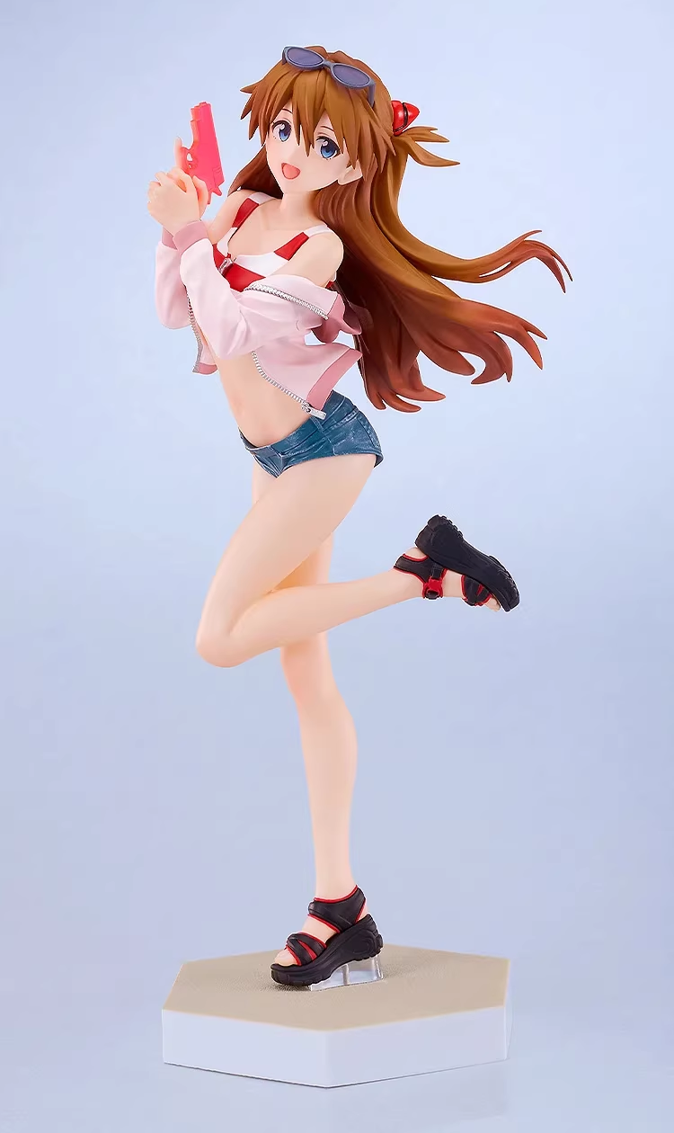 GSC POP UP Parade: Evangelion (EVA) — "Beach Queens" Rei Ayanami & Asuka Langley Figures
