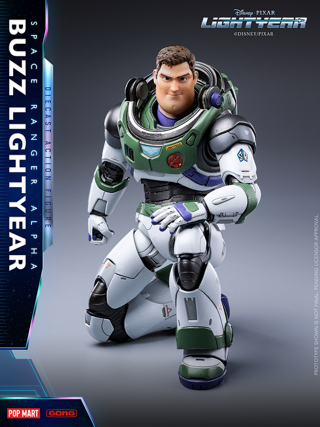 POPMARTGONG Resonance Lightyear Story Buzz Lightyear Alloy Articulated Figure