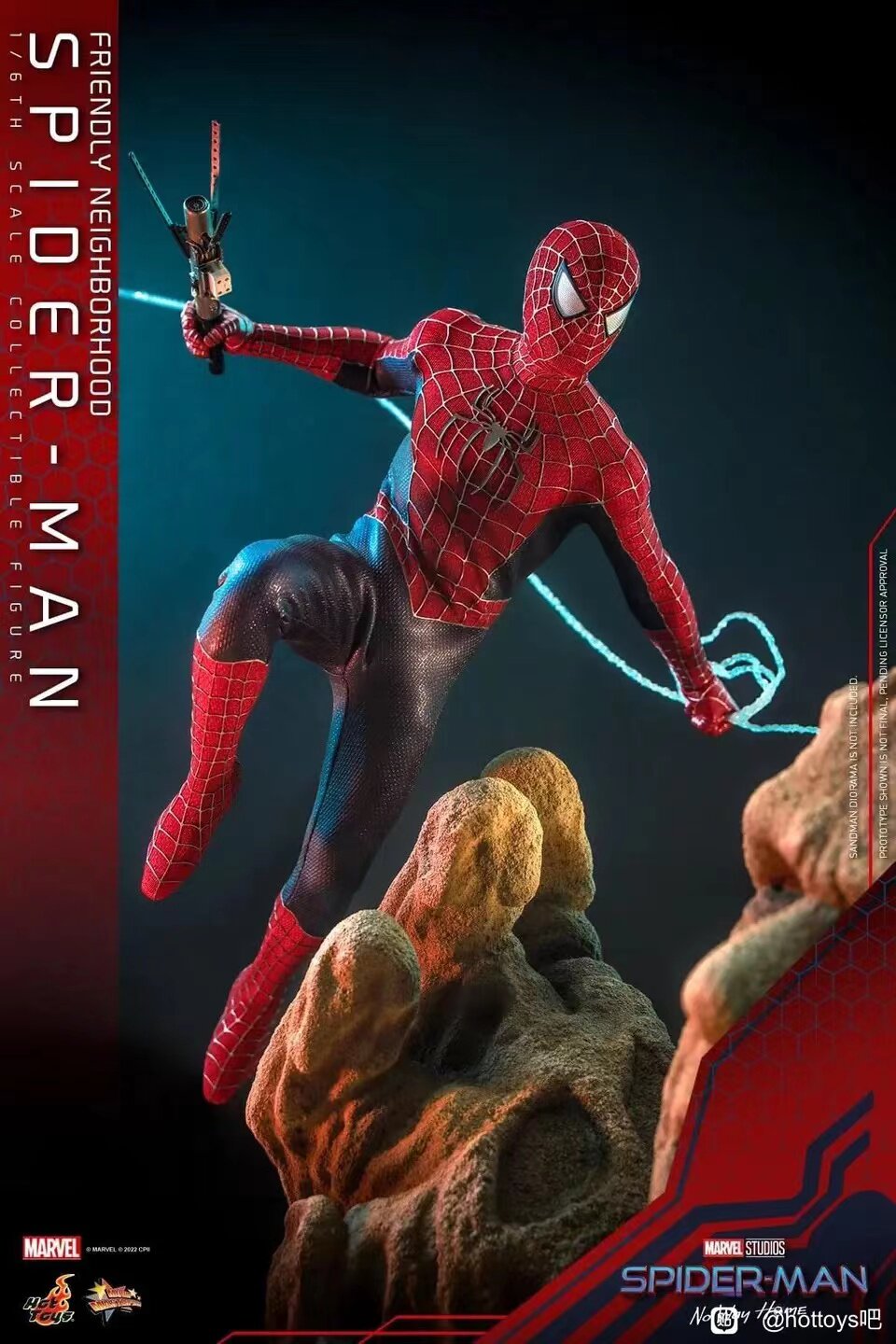 HOTTOYS 1/6 Spider-Man: No Way Back Toby 2.0 MMS662 Articulated Figure
