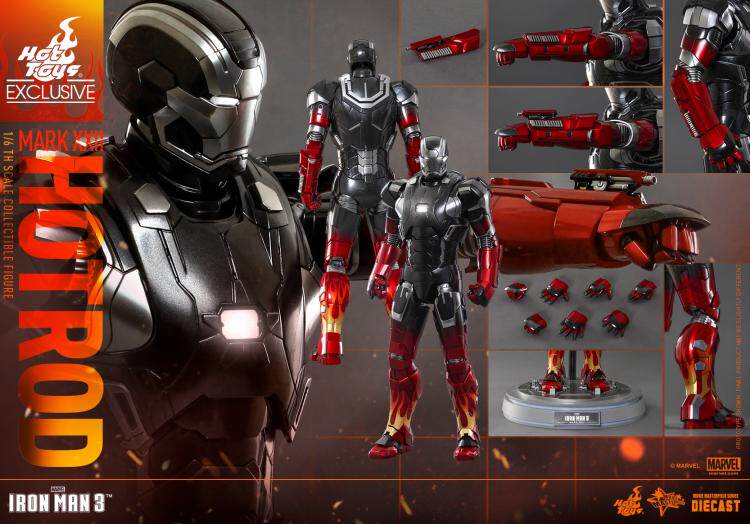 HT HotToys Alloy Limited 1/6 Iron Man MK22 Venue Hot Rod Hot Rod MMS272 action figures