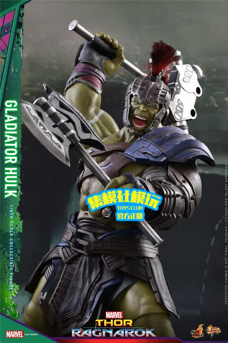 HOTTOYS HT MMS430 Thor: Ragnarok Hulk Gladiator 1/6 Scale Hulk 3.0 Figure