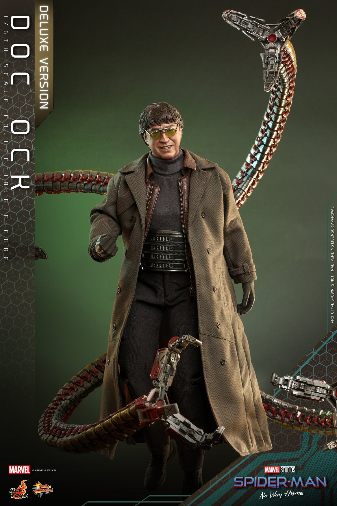 HOTTOYS 1/6 Spider-Man: No Return - Doctor Octopus Action Figure MMS633 Deluxe Edition