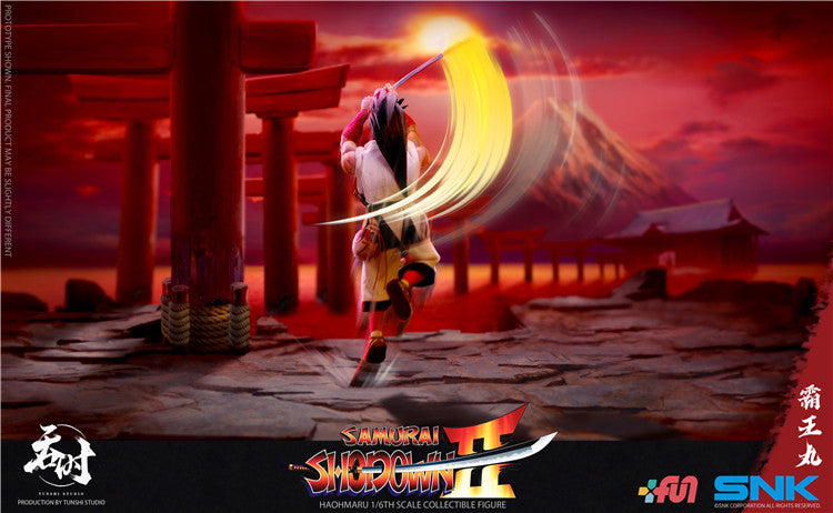 Officially Licensed SNK 1/6 Scale Samurai Shodown Haohmaru Hell Transformation Articulated Figure