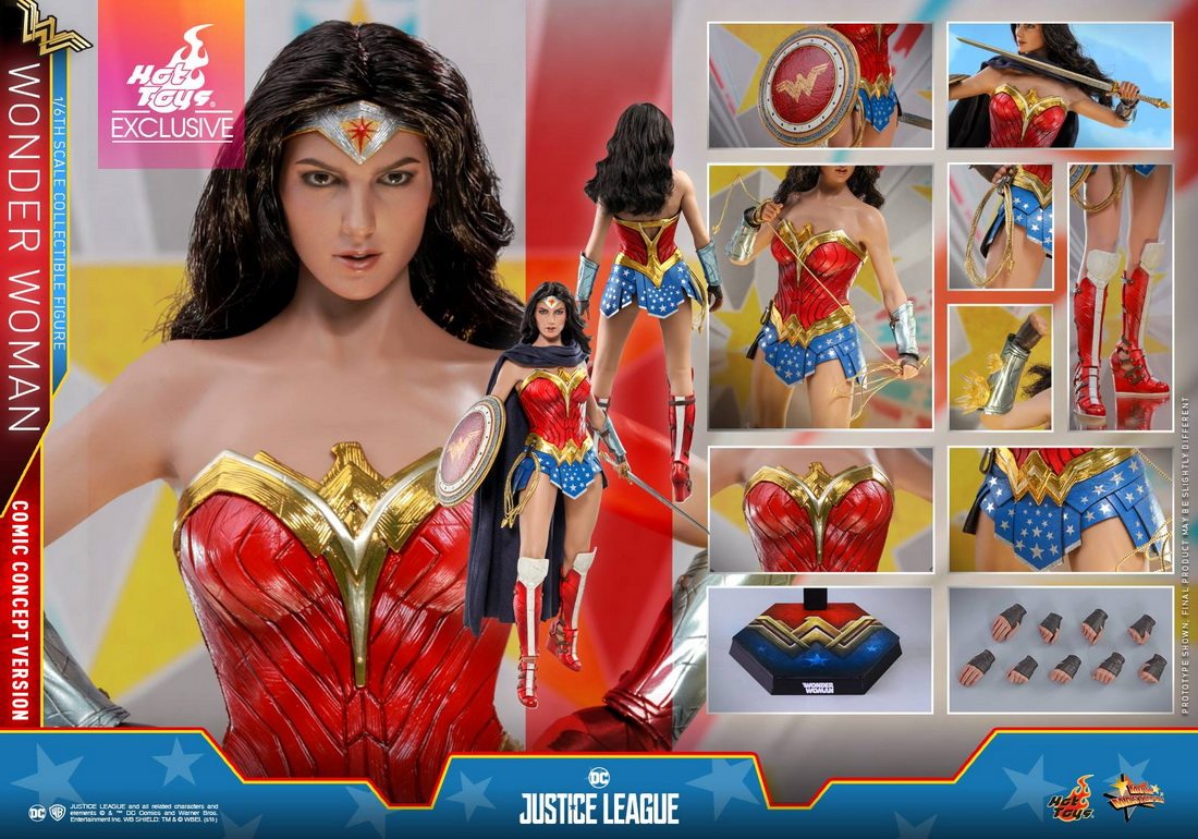HT 1/6 MMS506 Wonder Woman Comic Concept Edition Action Figure