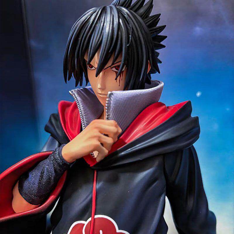 Naruto figure can light up comic platform eagle team Sasuke model GK figure