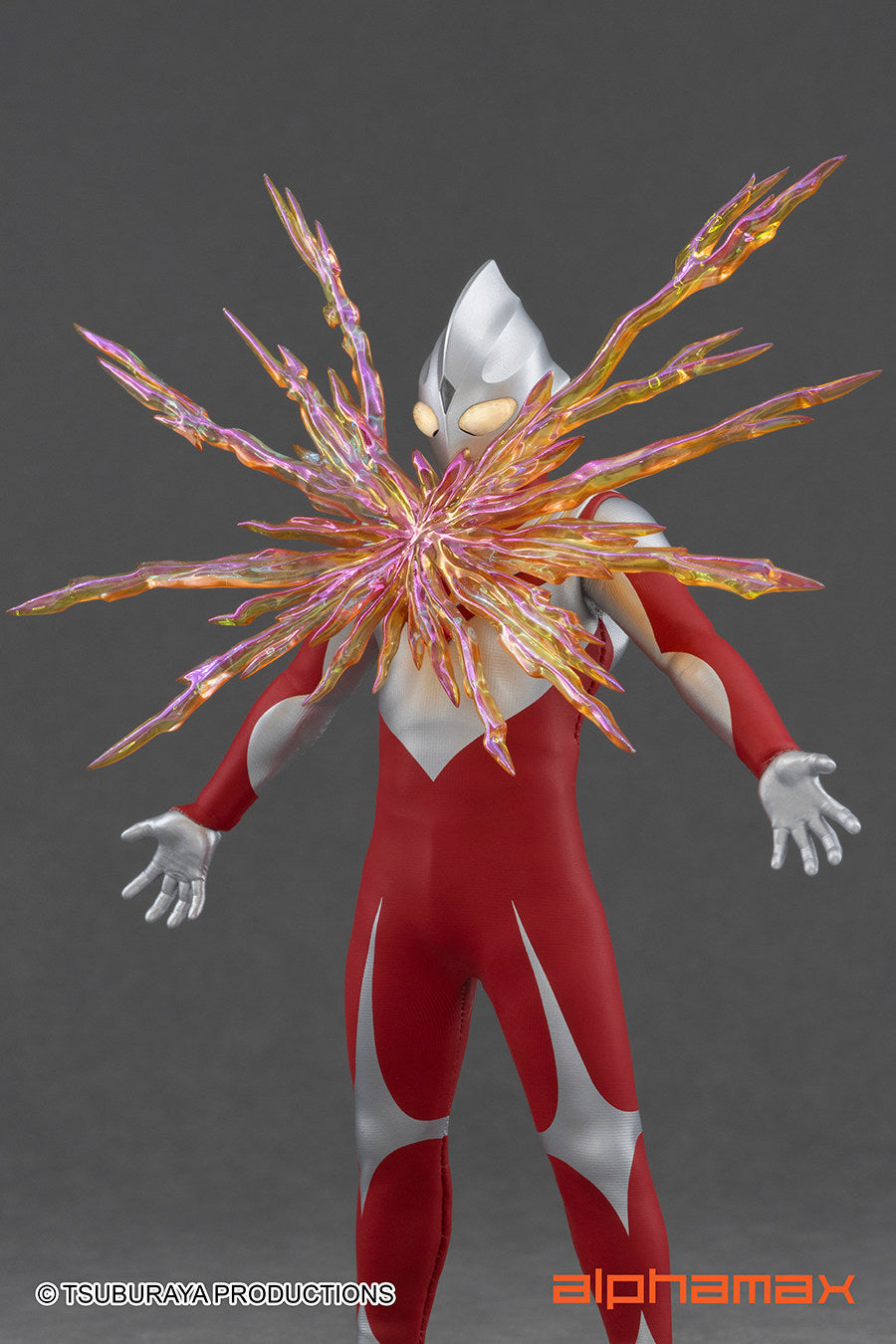 Alphamax — Ultraman Tiga: Power Type (Fabric Outfit) — Articulated Action Figure Licensed Version
