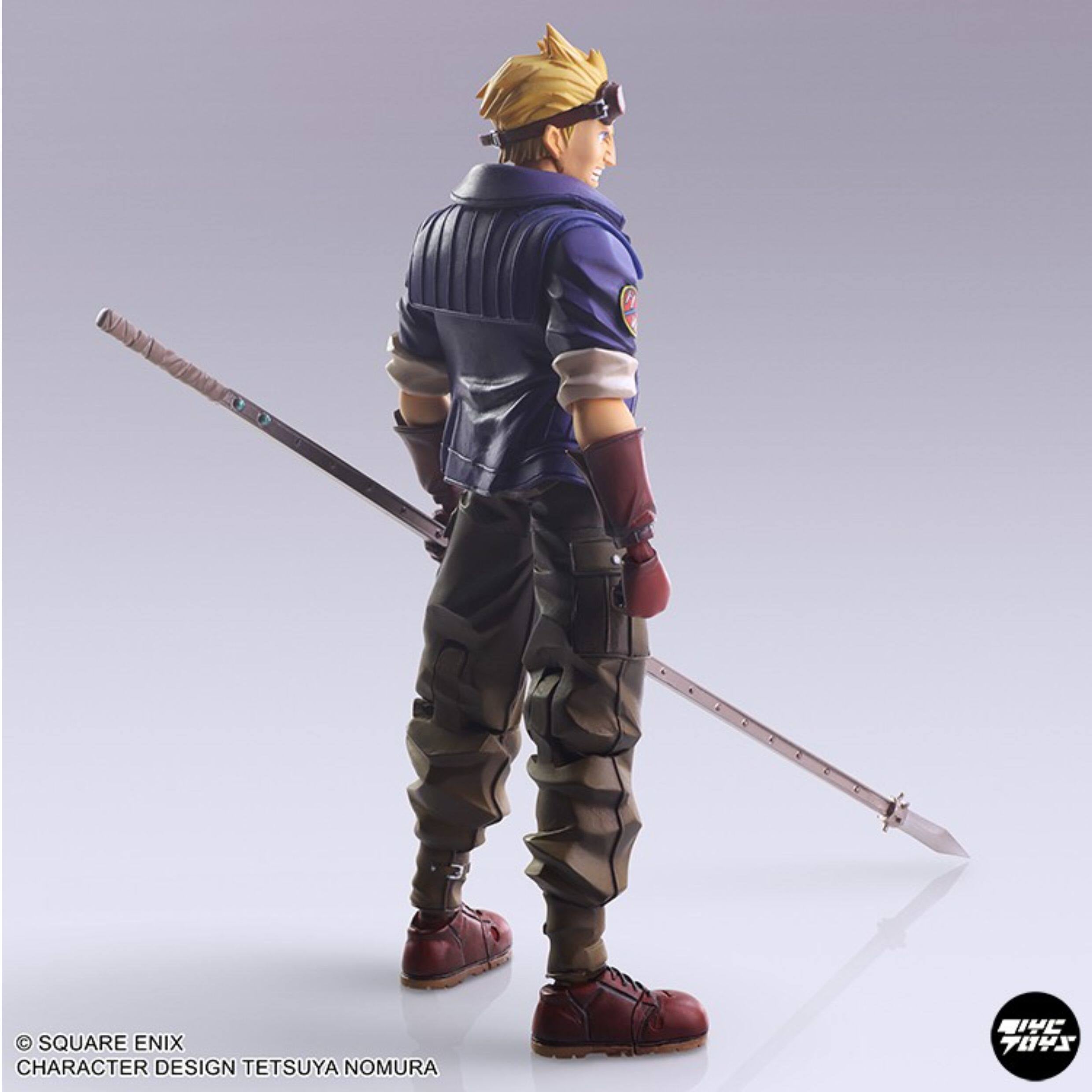 SE Final Fantasy VII BRING ARTS: Cid Highwind Action Figure